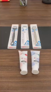 Aoba Mint - Gel vệ sinh lưỡi - Tặng Bàn chải cạo lưỡi Màu Sắc Ngẫu Nhiên