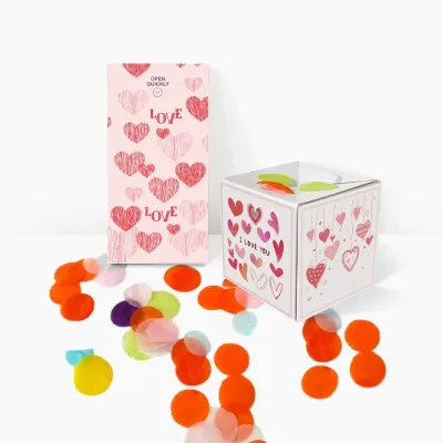 Anniversary Exploding Confetti Surprise Card Cards Pop Up Explosion Creative Bounce Box Surprise Jumping Box Party Decorations