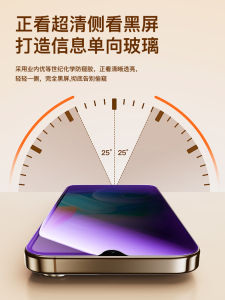 High Definition Full Cover No Border Privacy Screen Protector for Vivo Y33s Blue Light Filter Anti Glare Tempered Glass Protection