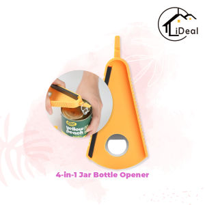 iDeal Home Creative Multi-function Beer Bottle Opener / Professional Manual Jar Can Opener / Kitchen Easy To Use for Children Elder