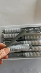 20pcs Roll Keriting Akar Roll Keriting Rambut Alat Roll Rambut Curly Dengan Kotak
