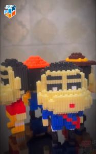 SMY Toystown Shinchan Mini Mainan Bangunan Nano Block Bricks Mainan Edukasi Balok Susun Mainan Anak Mainan Tumpuk Balok Karakter Kartun Animasi 3D
