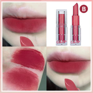 VEDO💕COD CAPPUVINI Pink Lipstik Matte Transparent Acrylic Waterproof Lip Balm Korea Tahan Lama Tahan Air