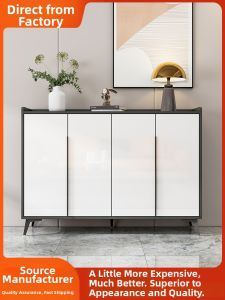 ENLUOLIJIA | Modern Luxury Entryway Shoe Cabinet Dividing Shelf