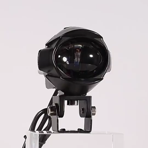 【Devil Eye】 300W Motorcycle Headlight LED Driving Light Fog Light (White + Yellow) 5 Lighting Modes 2pcs DC 9-85V