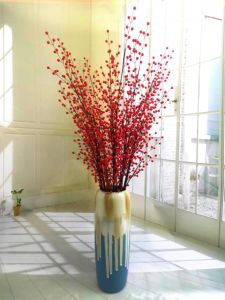 Bộ Đồ Trang Trí Nhà Thủ Công Mới Bó Hoa May Rủ Bằng Hạt Quả May Mắn Màu Trơn Bán Kính Hoạt Động Của Nước Hoa Khác