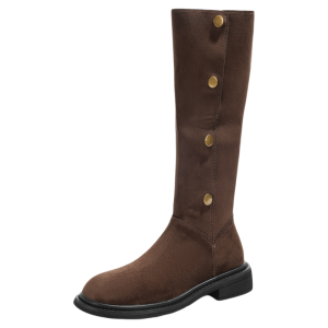 Josiny | Slimming Thick-soled Cowgirl Long Boots