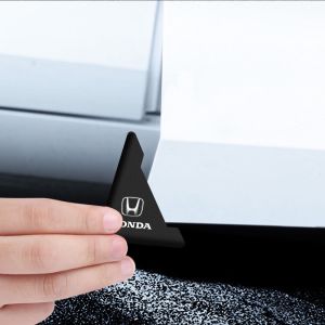 2Pcs Soft Silicone Car Door Corner Cover Protector Sticker for Honda Civic Accord City HRV CRV CH-R Jazz Insight H-RV Passport Car sticker