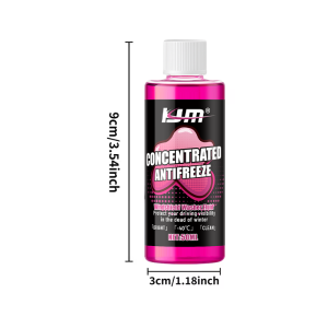 KJM 50ml Concentrated Windshield Washer Fluid Powerful Oil Film Remover Deep Cleaning Auto Glass Dirt Remover for Clear Driving