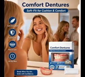 Cosmetic Teeth Set Teeth Braces Silicone Denture Set For Men Women Instant Confident Fake Tooth Oral Hygiene Care