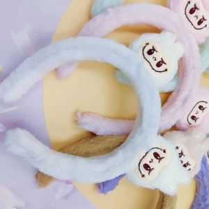 Bando Bulu Karakter Monster & Aksesoris Wanita Anak