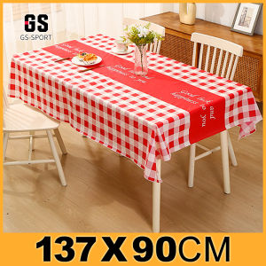 Tablecloth Oil Proof Waterproof Table Cover Protector Dinning Table Kitchen Picnic cloth 90 x 137cm