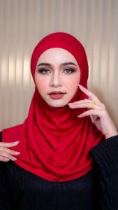 ผ้าคลุมแม่ลูก ฮิญาบ มาพร้อมอินเนอร์ เนื้อผ้านิ่ม สวมใส่ง่าย เหมาะกับมือใหม่หัดคลุม HL66วาริสมุสลิม