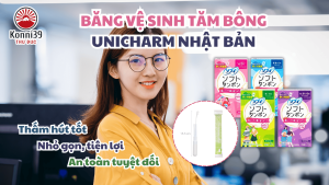 BĂNG VỆ SINH TAMPON UNICHARM NHẬT BẢN