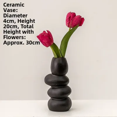 Artistic Tulip Suitable Ceramic Vase