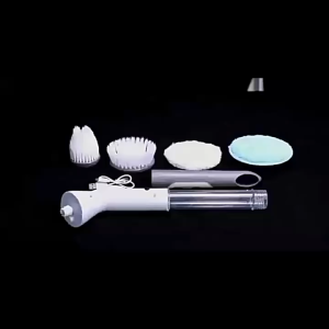 BHQ Cordless Electric Spin Scrubber Cleaning Brush Kitchen Bathroom Cleaner Cleaning Tools