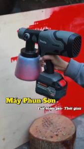 Máy phun sơn pin WORKFIX WF-SPS800X 2 Kiểu phun Bình 800ml - 650ml/phút Chân pin phổ thông