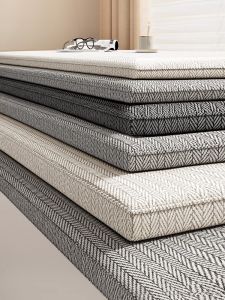 Detachable Cover Sponge Window Seat Cushion Modern Minimalist Style Easy Cleaning Versatile Four Seasons Luxury Feel New 2025 Model