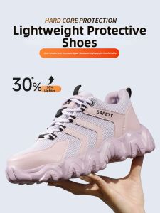 GUYISA | Puncture-Resistant Anti-Smash Steel Toe Safety Work Shoes