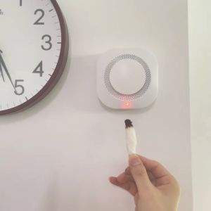 (Local fast shipping)Daytech 1unit/3unit/5unit/10unit Wireless 433MHz Fire Detection Systems - Smoke Detector Fire Protection Home Alarm for Home Office Connect Alarm System Security Firefighters