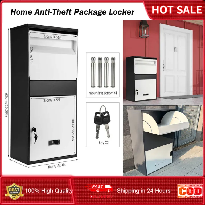 ⭐️【Local warehouse+COD】⭐Touchless Receiving Locker Home Anti-Theft ...