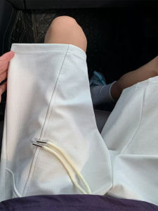 Quần Short Thể Thao Nam American Style Cut out Splice Summer Outdoor Wear Decomposition Design Loose Five-Point Middle Pants