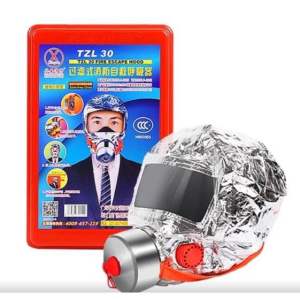 Mặt nạ phòng cháy phòng khói ngạt  thoát hiểm đám cháy TZL30 [PCCC]