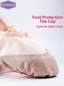 Flesh Tone Soft Bottom Professional Ballet Shoes