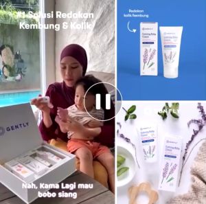 Gently Calming Baby Cream || Krim Penghangat dan Pereda Kolik Bayi