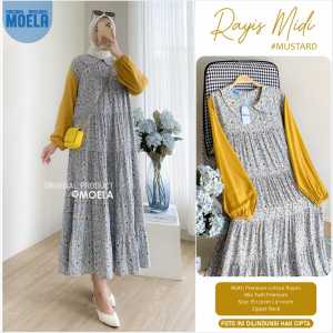MIDI DRESS RAYIS lD 110 BY MOELA BERLABEL