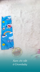 Gối ôm trẻ em 80cm vải cotton Thắng Lợi TLprint thấm hút bông gòn micro êm mềm Urombaby gối cho bé họa tiết hoạt hình