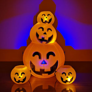 Halloween Pumpkin Lamp Props Children Adults Costume Early Education School Bar Decoration Supplies Ghost Festival Lantern