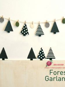 Retro Giáng Sinh Hoạt Hình Chữ Vải Nỉ Biểu Ngữ Trang Trí Treo Tường Trang Phục Hóa Trang Treo Cờ Chụp Ảnh Chống Đỡ Trang Trí