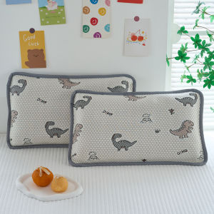 SHAYA | Ice Silk Baby Pillowcase Twin Pack Single Piece