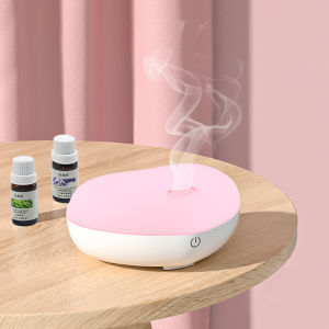 Portable Ultrasonic Heart-shaped Aroma Diffuser Humidifier Essential Oil Colorful Light Natural Sound Noise Birds