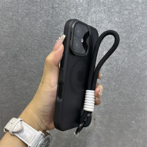 Deli Glass Lens Phone Case Full Cover Matte Protection for  16 16Plus 16Promax 15Pro 14 13 Super Cute Skin Feel 12 Protective Cover