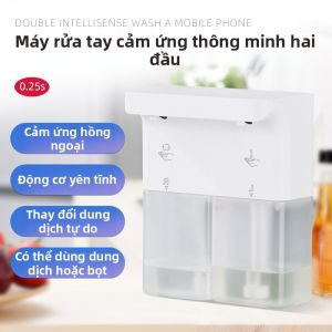 Bình Rửa Tay Tự Động 2 Đầu Phun Cảm Biến
