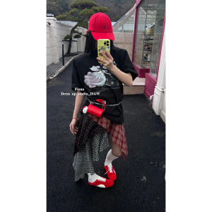 Váy Kẻ Caro Cạp Cao Chữ a Không Đều Màu Thời Trang Mùa Hè Cho Nữ Váy Midi Cổ Điển Giảm Tuổi Tác Gợi Cảm