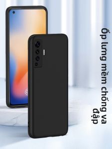 HENYOU | Ốp lưng điện thoại silicon chống rơi toàn diện cho Vivo X50 Pro Vỏ bảo vệ mềm chống trượt chống bụi cho nam và nữ mẫu mới