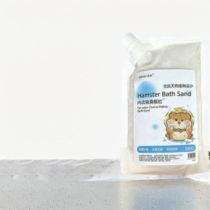 Natural Deodorizing Bath and Urine Sand 2 in 1 Hamster Use