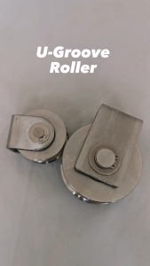 Stainless 304 U-Groove Roller Sliding Gate