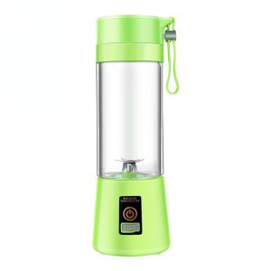 Portable Rechargeable Electric Mini Blender 6 Stainless Steel Blades Home Use USB Juicer Cup Machine for Household Fruit Juice