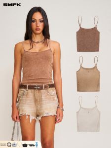 SMFK | Hand-dyed Faded Adjustable Waist Sport Vest