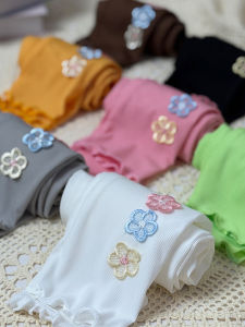 PuffHey | Ice Silk Thin Outerwear Leggings for Little Girls
