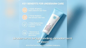 SKINEVER Underarm Brightening Deodorant Cream Niacinamide Gentle Care For Dark Spots & Odor30g