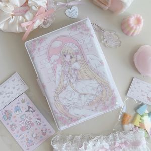 การออกแบบคิดค้นขึ้นมาเองสมุดโน้ตลายดอกไม้ลูกไม้ลายดอกไม้เล็กๆน่ารักแมทช์ลุคง่ายน่ารักสำหรับสาวๆ