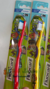 Fluocaril แปรงสีฟันขนมน สำหรับเด็ก 6 ปีขึ้นไป เริ่มต้นฟันแท้