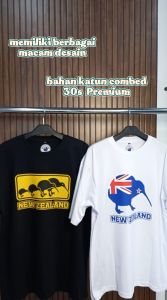 kaos oleh oleh new zealand tshirt selandia baru baju auckland oleh-oleh christchurch souvenir auckland tag original newzealand nz1htm