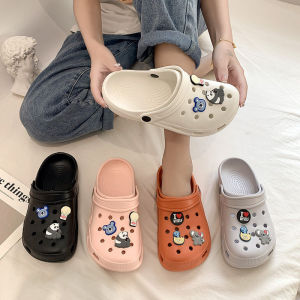 MONLEYTA | Home Slippers Mens Summer Indoor Soft Bottom Non-Slip EVA Large Size Outdoor Wearable Womens Clog Shoes Comfortable Feeling