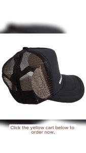 LIVIDITY BAND TRUCKER/NET BLACK VINYL CAP